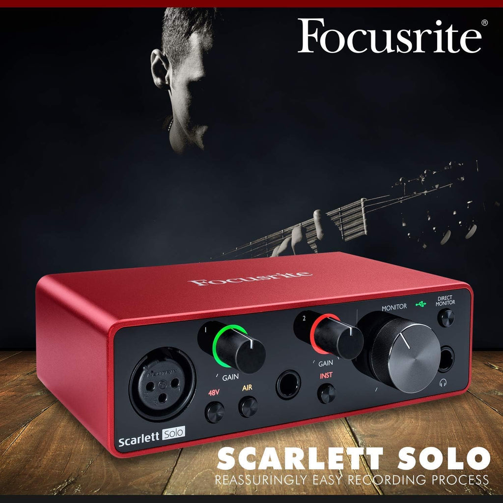 USB Audio Interface + Over-Ear Dynamic Stereo Headphones E47448