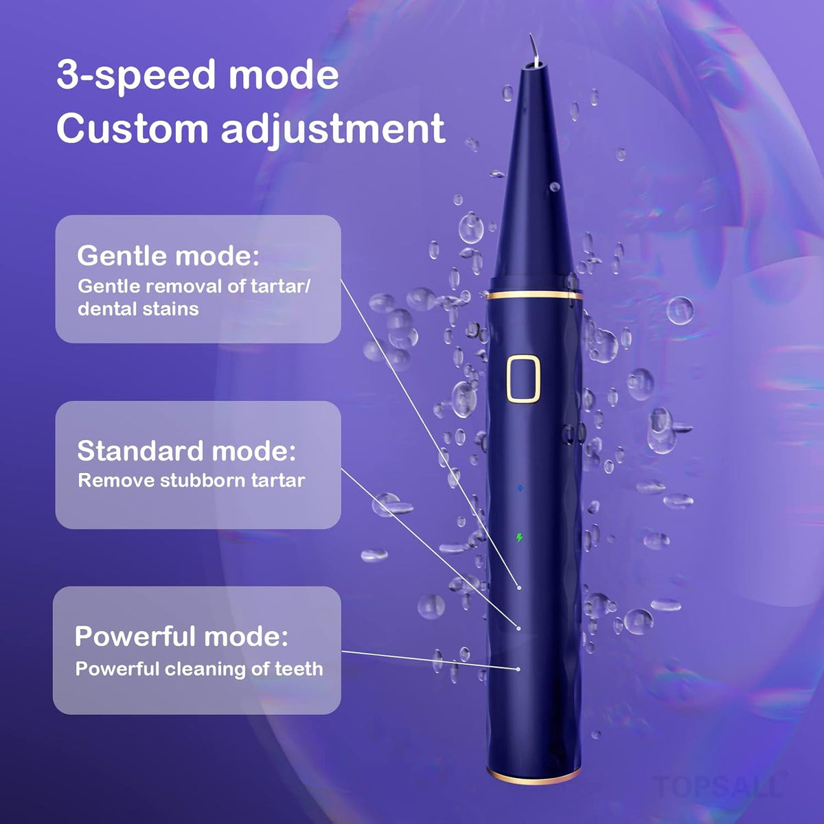 1080P HD WiFi Camera Electric Tooth Cleaner Calculus Remover, Pack of 2 Q71151