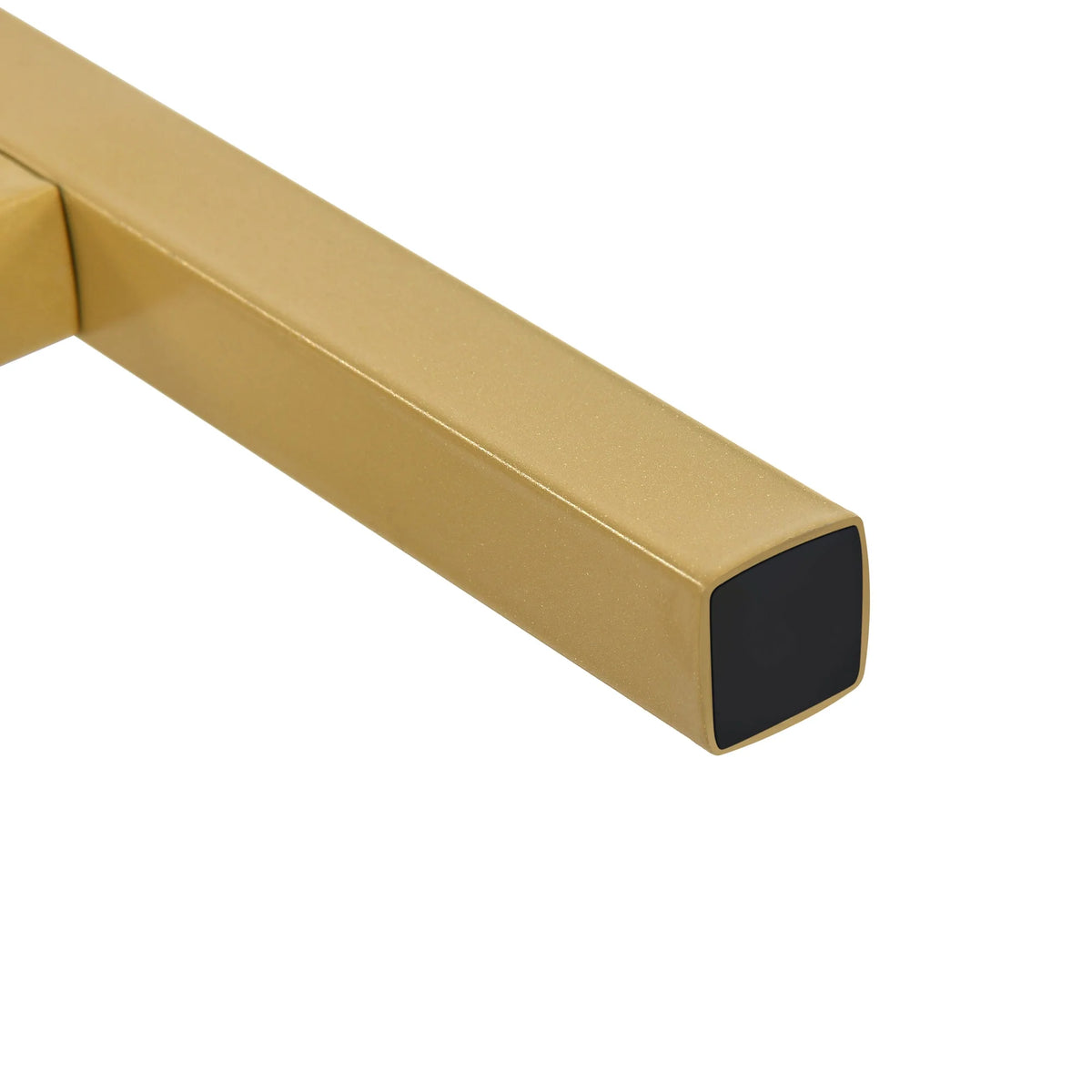 Gold 5 Tier Glass Shelves Bookshelf O4570