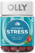(2 Pack) Berry Verbena Gummy Supplement with GABA, L-Theanine and Lemon Balm; 42 Count Y2819