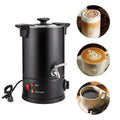 8L Stainless Steel Electric Coffee Urn Black 1000w Z9822