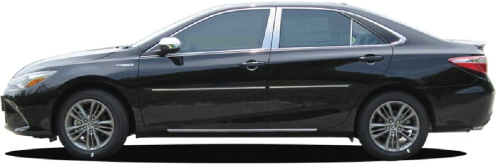 2 Piece Chrome Plated ABS Plastic Mirror Cover Set P4280