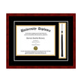 Single Diploma Frame with Tassel and Double Matting X115659