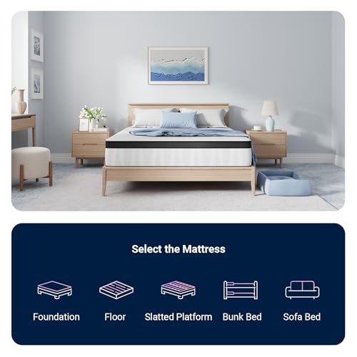 12 Inch Medium Firm Hybrid King Mattress N711669