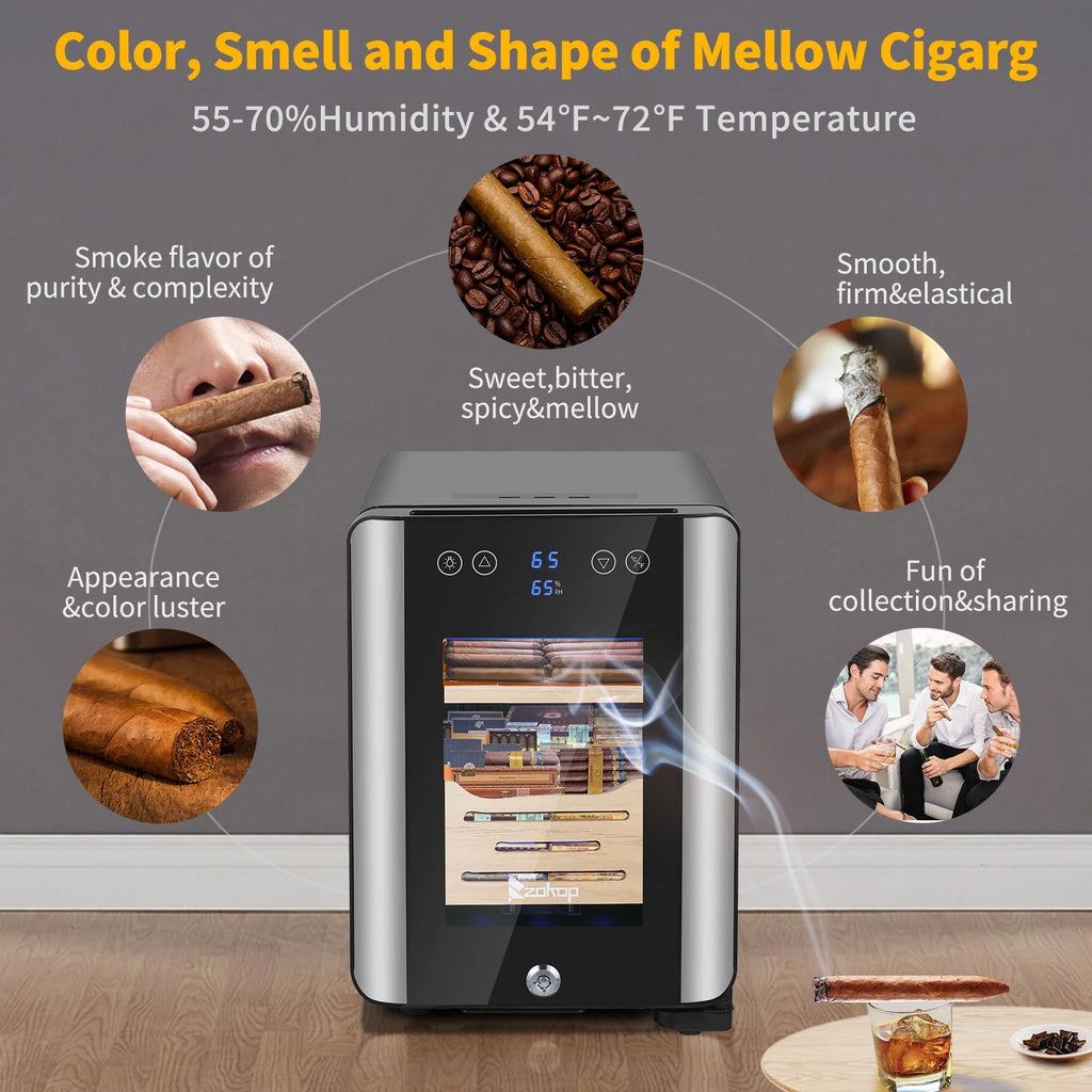 25L Electric Cigar Humidor with Digital Hygrometer C6954