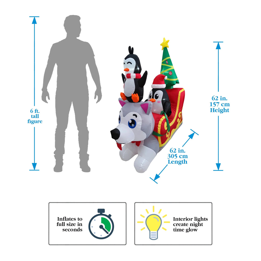 Christmas Inflatable V44356