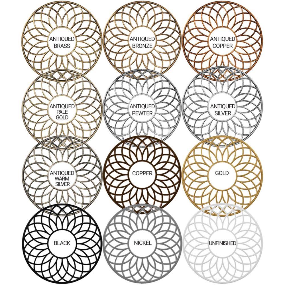 Antiqued Bronze PVC Ceiling Medallion B425997