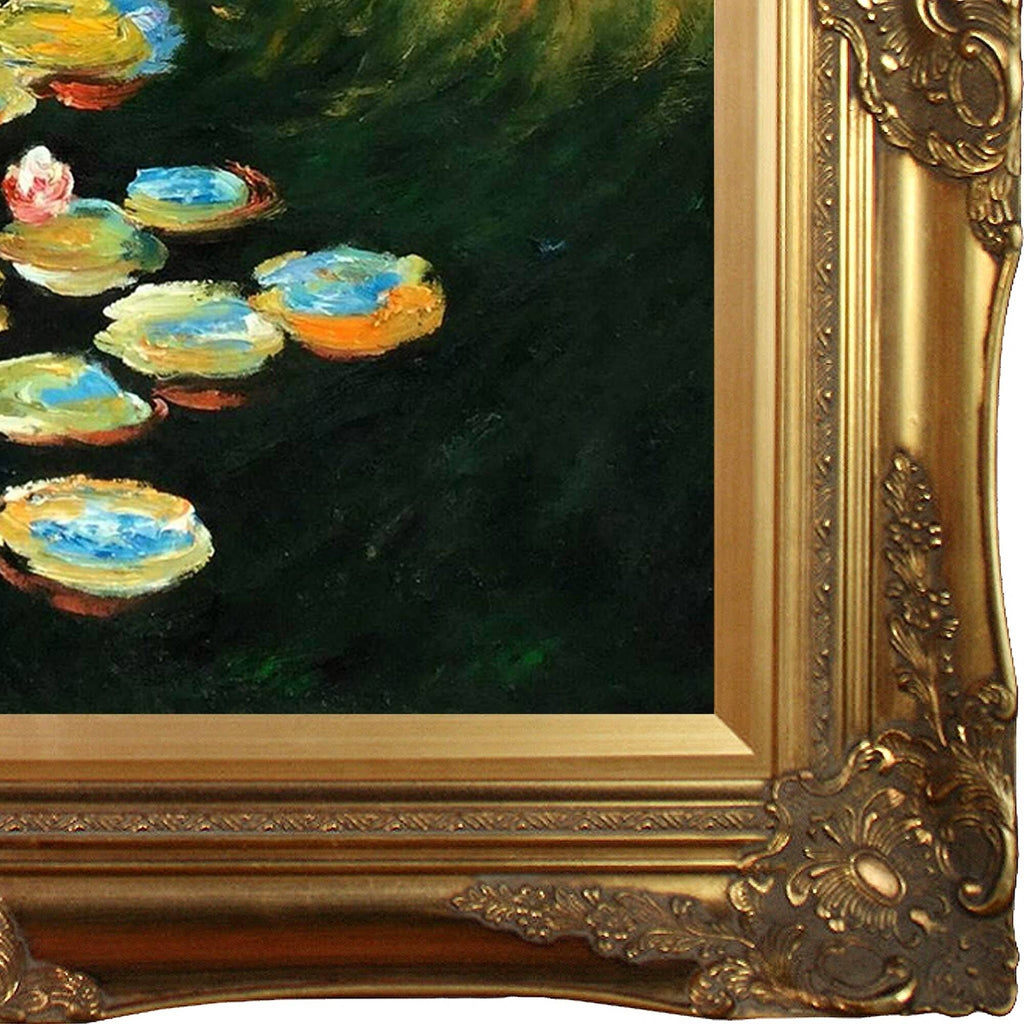 Water Lilies with Gold Frame X552780
