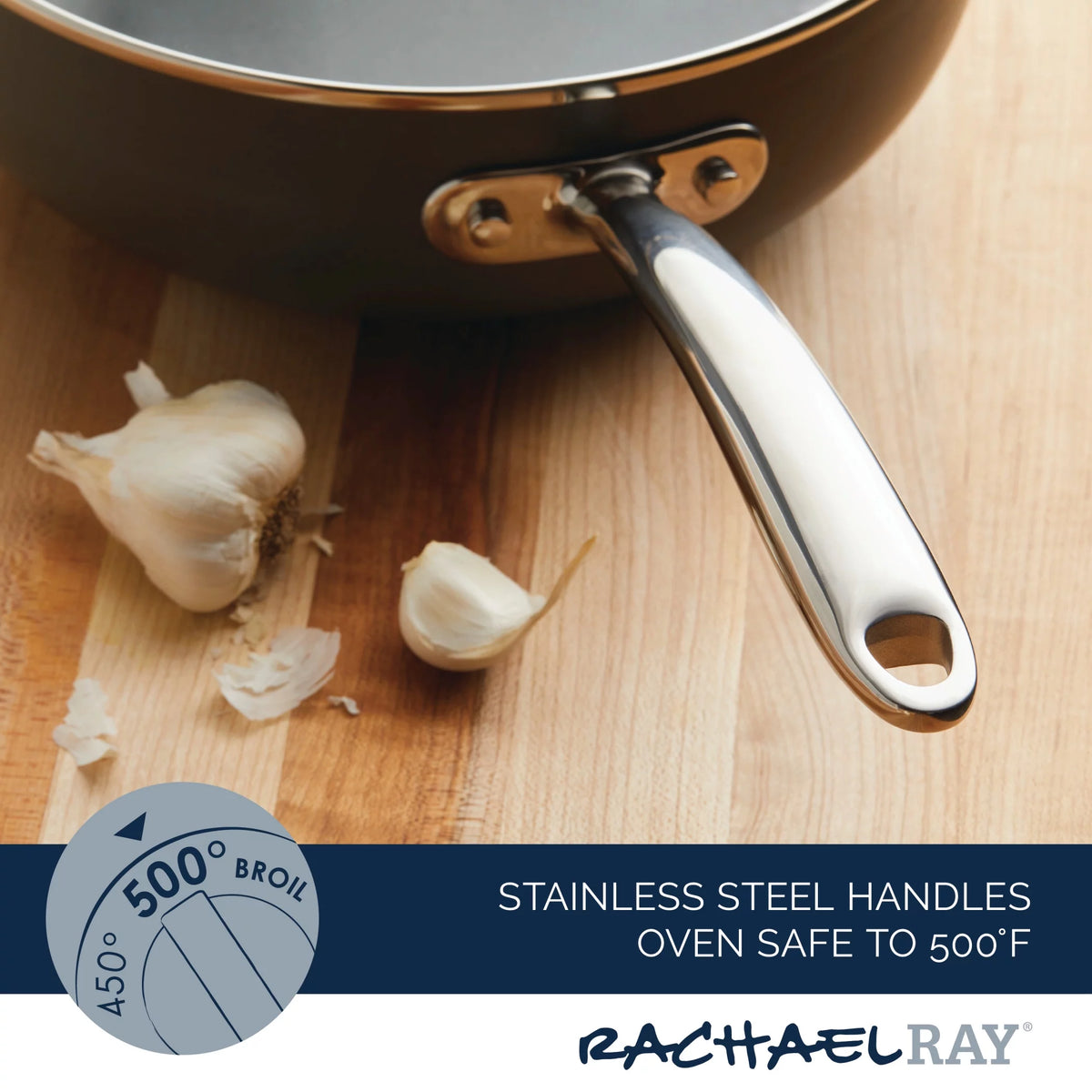 Hard Anodized Non-Stick Saucepan with Lid, 4 Quart R6917