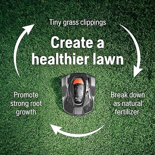 0.5 Acre Wire Free Robotic Lawn Mower with Charging Station D317850