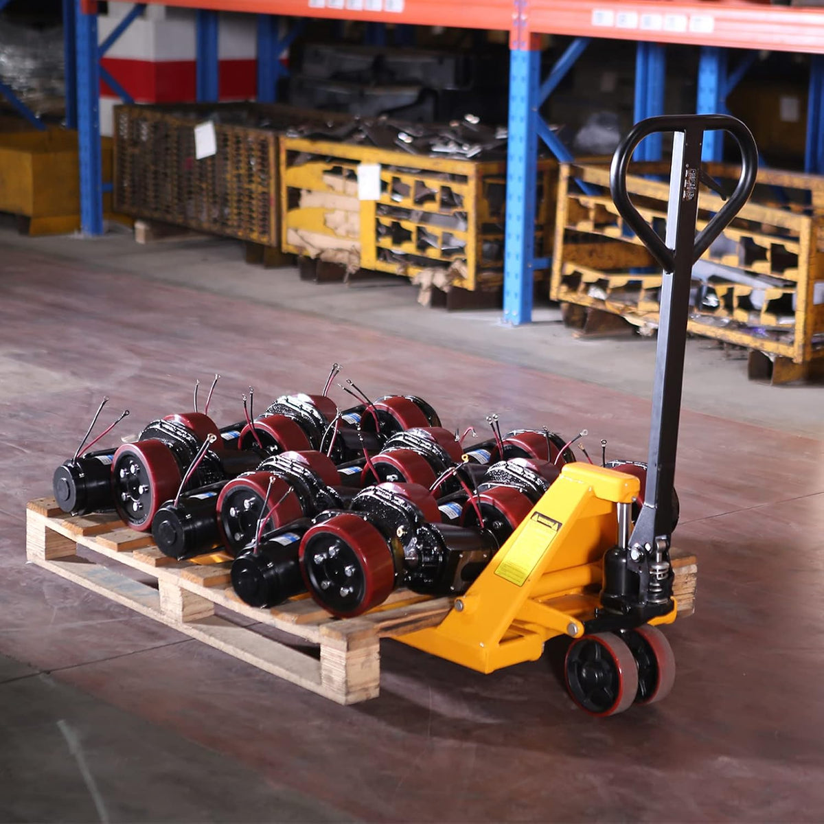 Heavy Duty Pallet Jack Truck 6600lbs Capacity Y67440