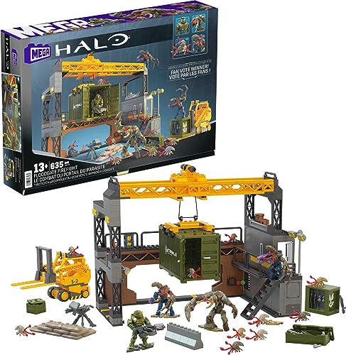 634 Pieces Building Toys Set with 4 Micro Action Figures S5745