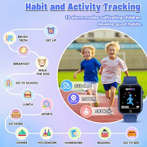 Kids Smart Watch with 26 Games, HD Camera, Touchscreen N90720