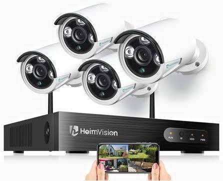 8CH 1080p NVR System 4pcs 960P 1.3MP WiFi IP Security Cameras W67943