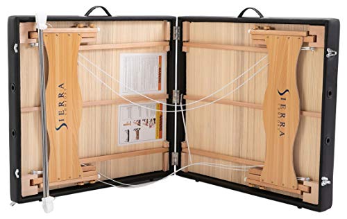 Black Portable Massage Table J9721