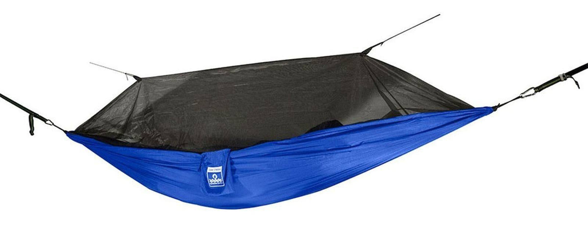 Camping Hammock with Mosquito Net Rain Fly Tree Straps V67714