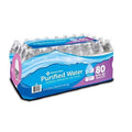 2 Pack of 80 bottle Purified Water 8 oz. Q698