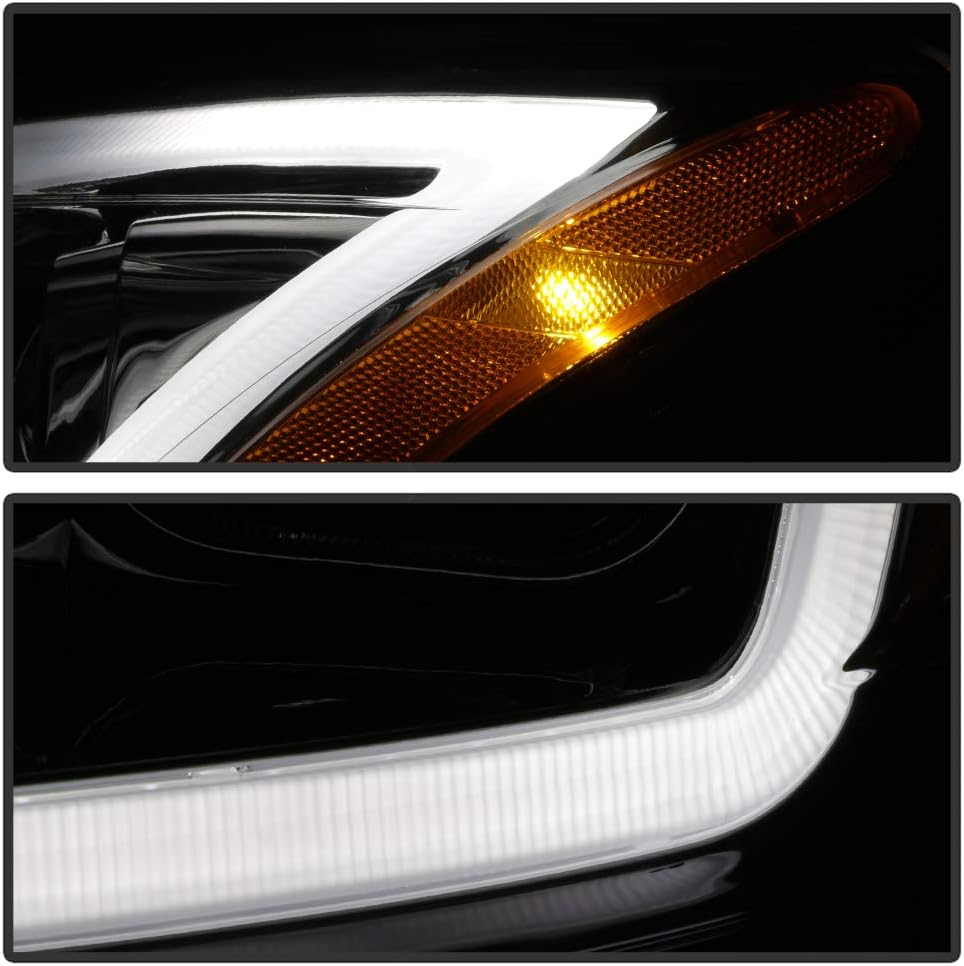 Chrome Housing LED Projector Headlights Pair R522582