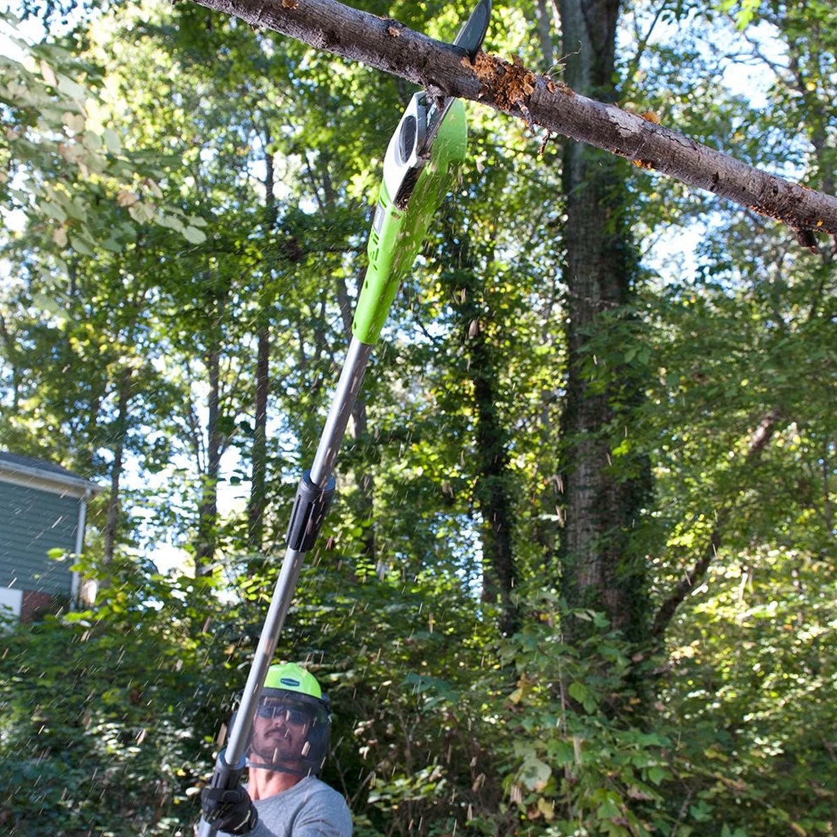40V Cordless Battery Powered Pole Saw with 2.0 Ah Battery & Charger T662