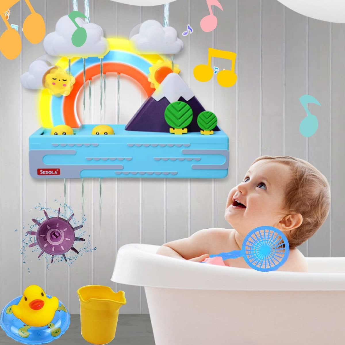 Interactive Light Up Musical Bath Toys I629946
