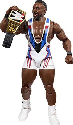 WWE Elite Collection Action Figure & Accessories, 6-inch Collectible with 25 Articulation Points & Swappable Hands J100002