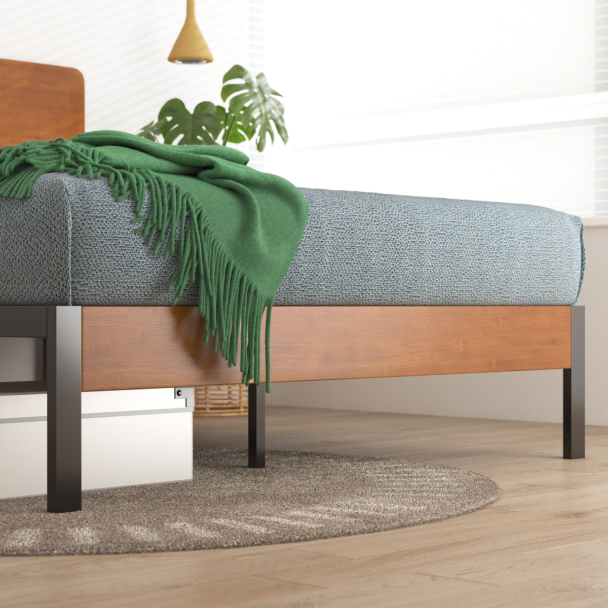 Twin Metal Platform Bed Frame C7932