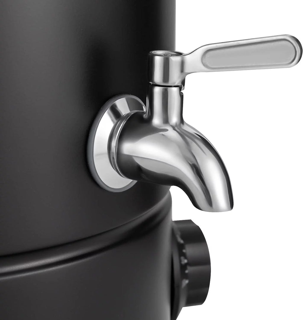 8L Stainless Steel Electric Coffee Urn Black 1000w Z9822