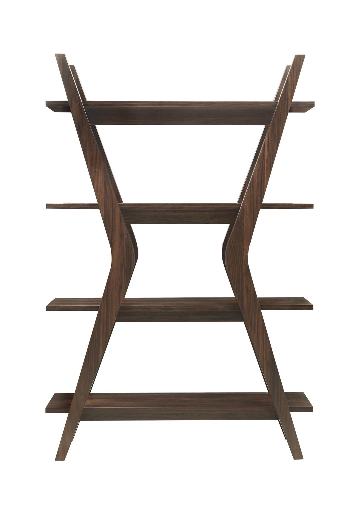 Dark Walnut Bookcase Z884