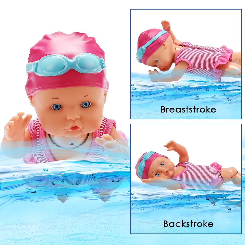Electric Swimming Doll Q593