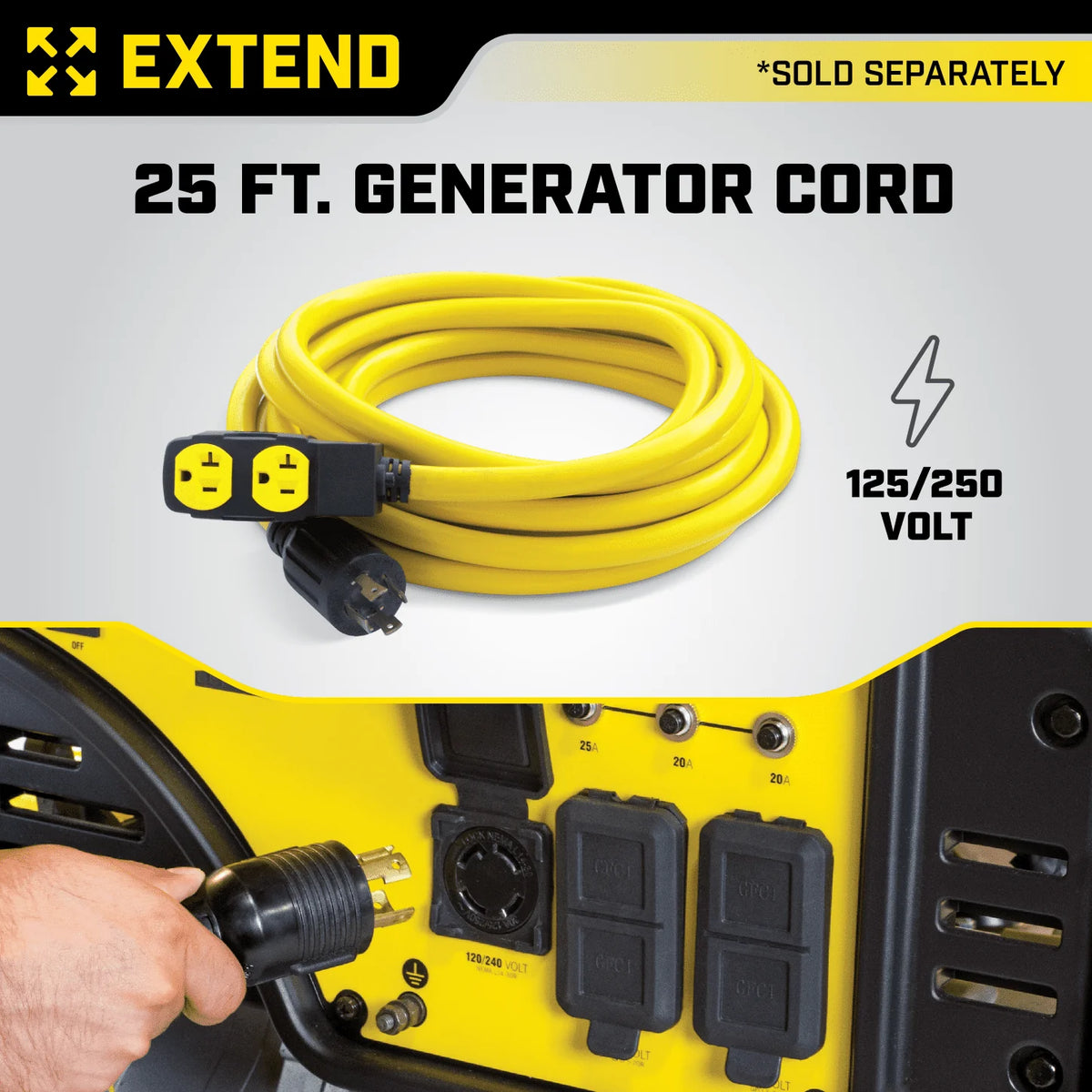 3500 Watts Portable Generator with Remote Start Z815