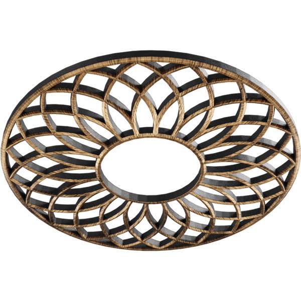Antiqued Bronze PVC Ceiling Medallion B425997