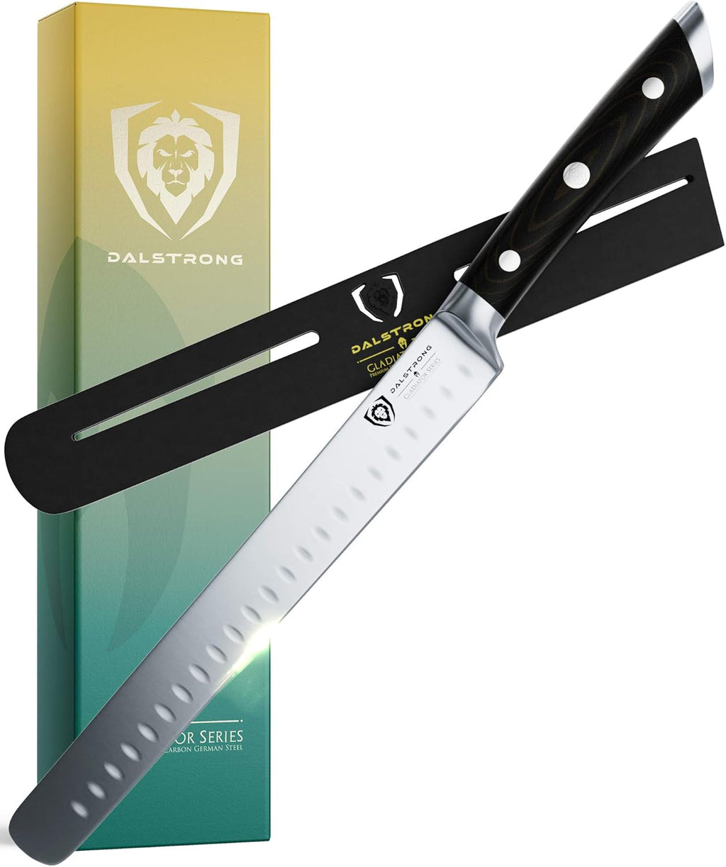 12 Inch German HC Steel Slicing Knife with Sheath M109