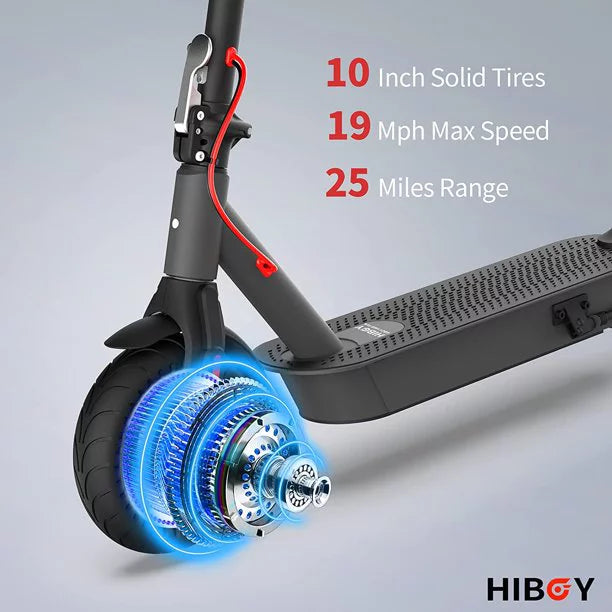 500W Motor 10 Solid Tires Folding Electric Scooter Z88115