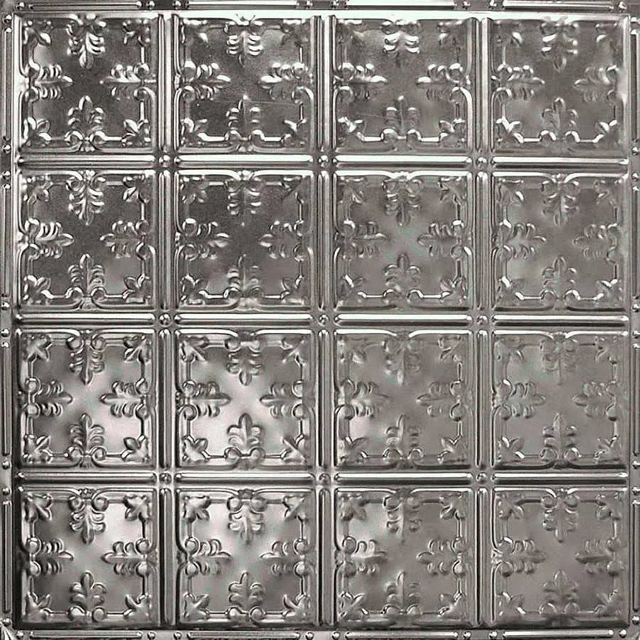 24-in x 24-in 5-Pack Stainless Steel Metal Ceiling Tiles Y301
