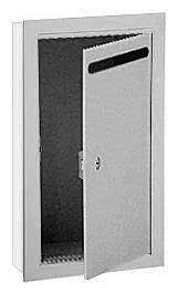 Slim Recessed Aluminum Letter Box G54590