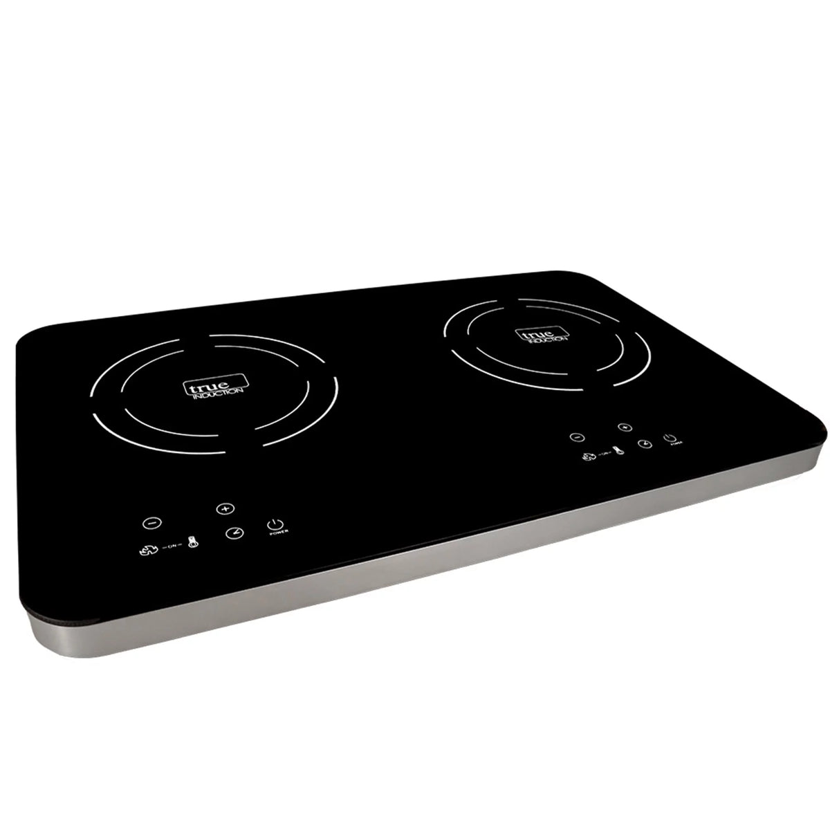 23-inch Dual Induction Cooktop 1750W Glass-Ceramic Top H53524