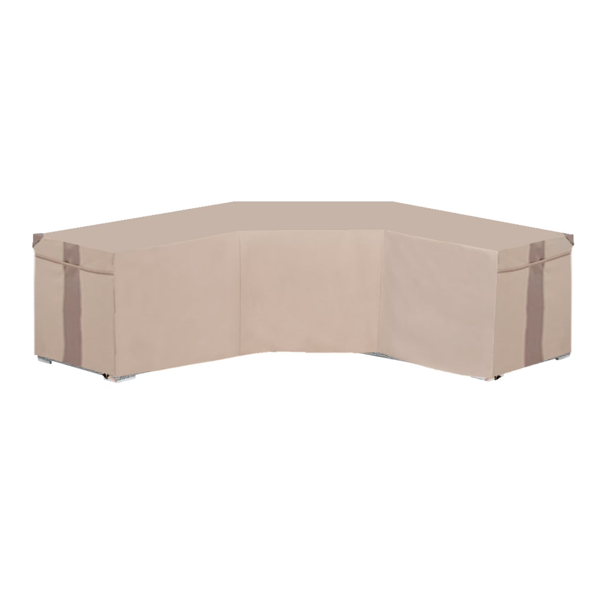 Beige Patio Sectional Lounge Cover P63080