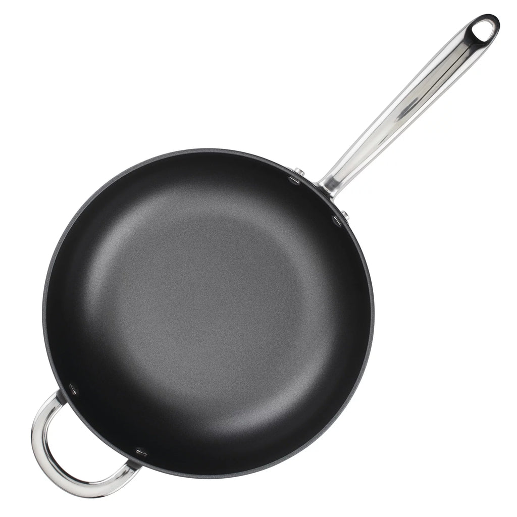 Hard Anodized Non-Stick Saucepan with Lid, 4 Quart R6917