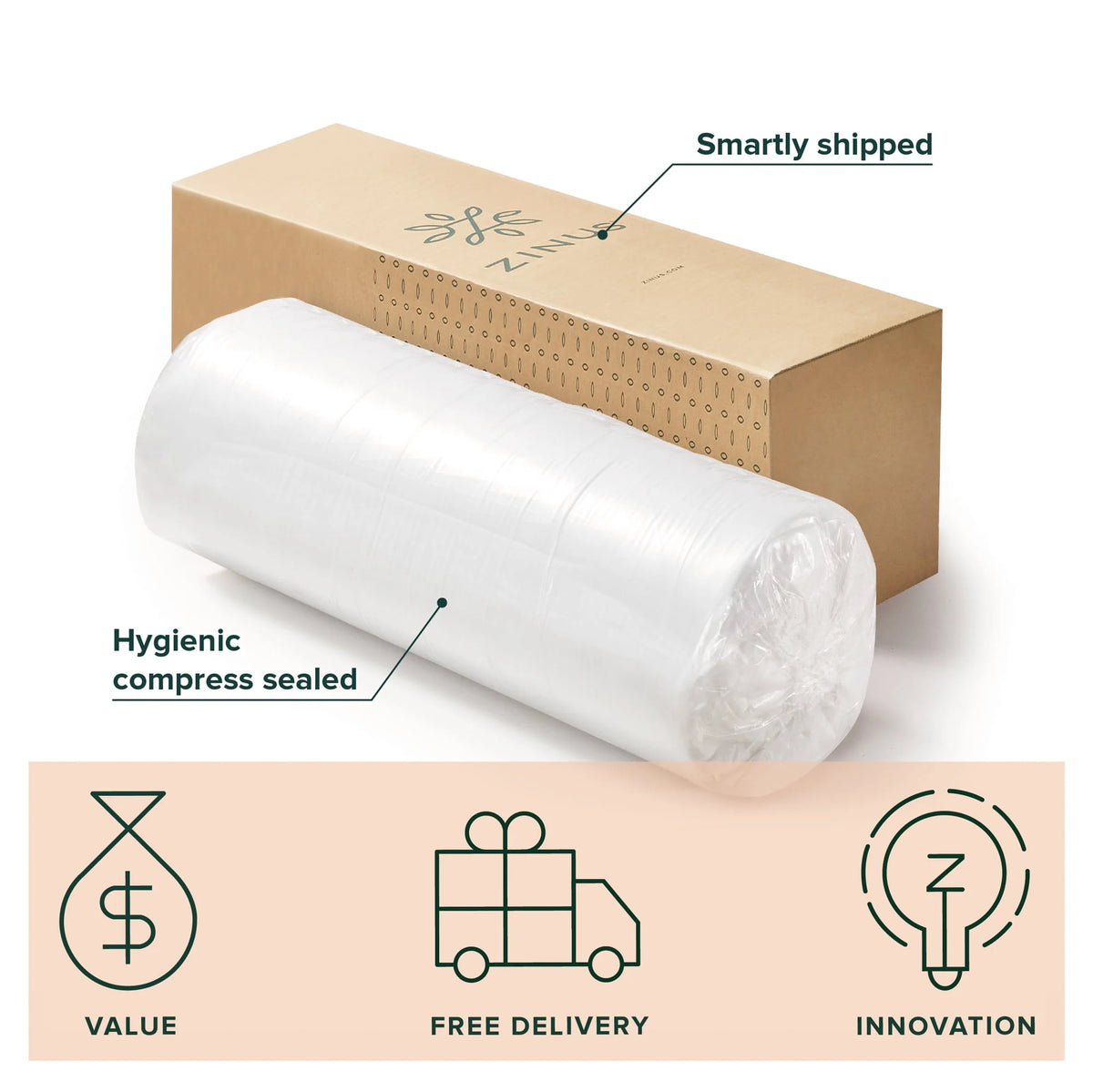 10 Green Tea Memory Foam Mattress I199