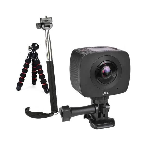 Sports Action Camera Kit Dual Lens with Tripod T21099