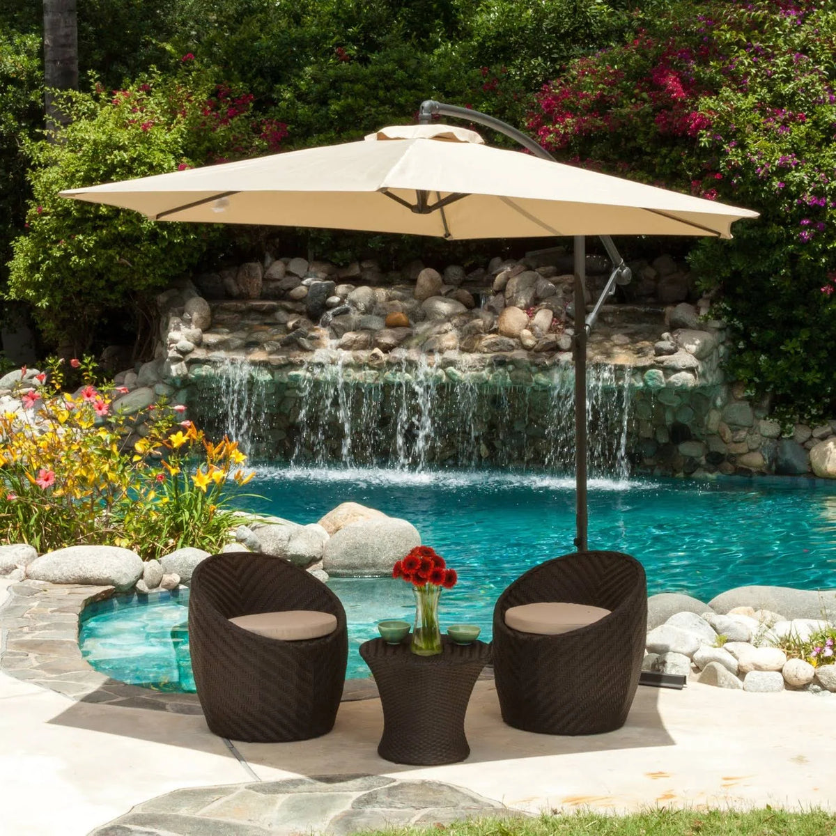Lavender Blue 10 ft Sun Canopy G397342