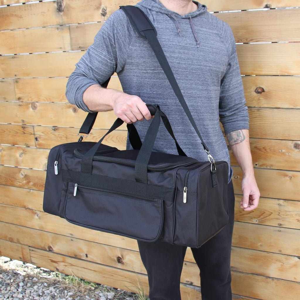 DJ Case Cable File Bag with Padded Walls and Cable Storage Dividers I4020