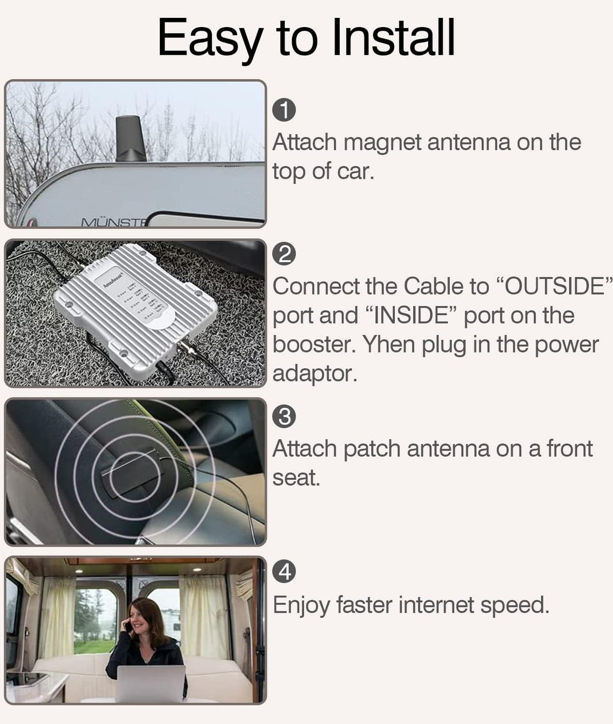 5 Bands Cell Phone Signal Booster I299780