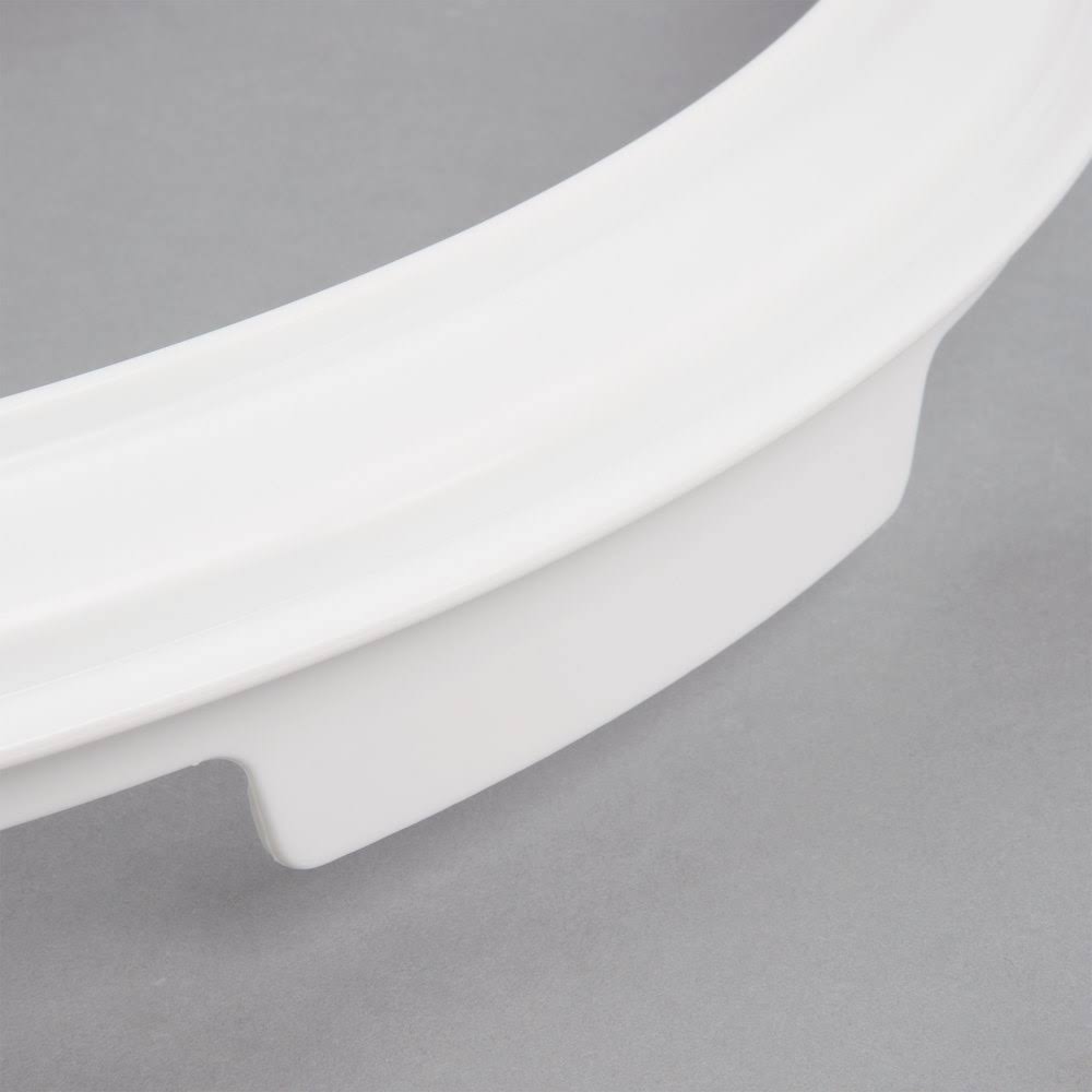 White Sliding Lid with 4-Cup Scoop V75628