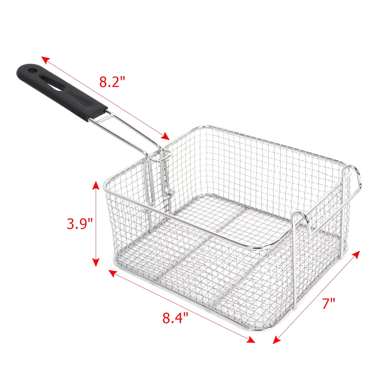 2500W Stainless Steel Electric Fryer Double Cylinder H4623