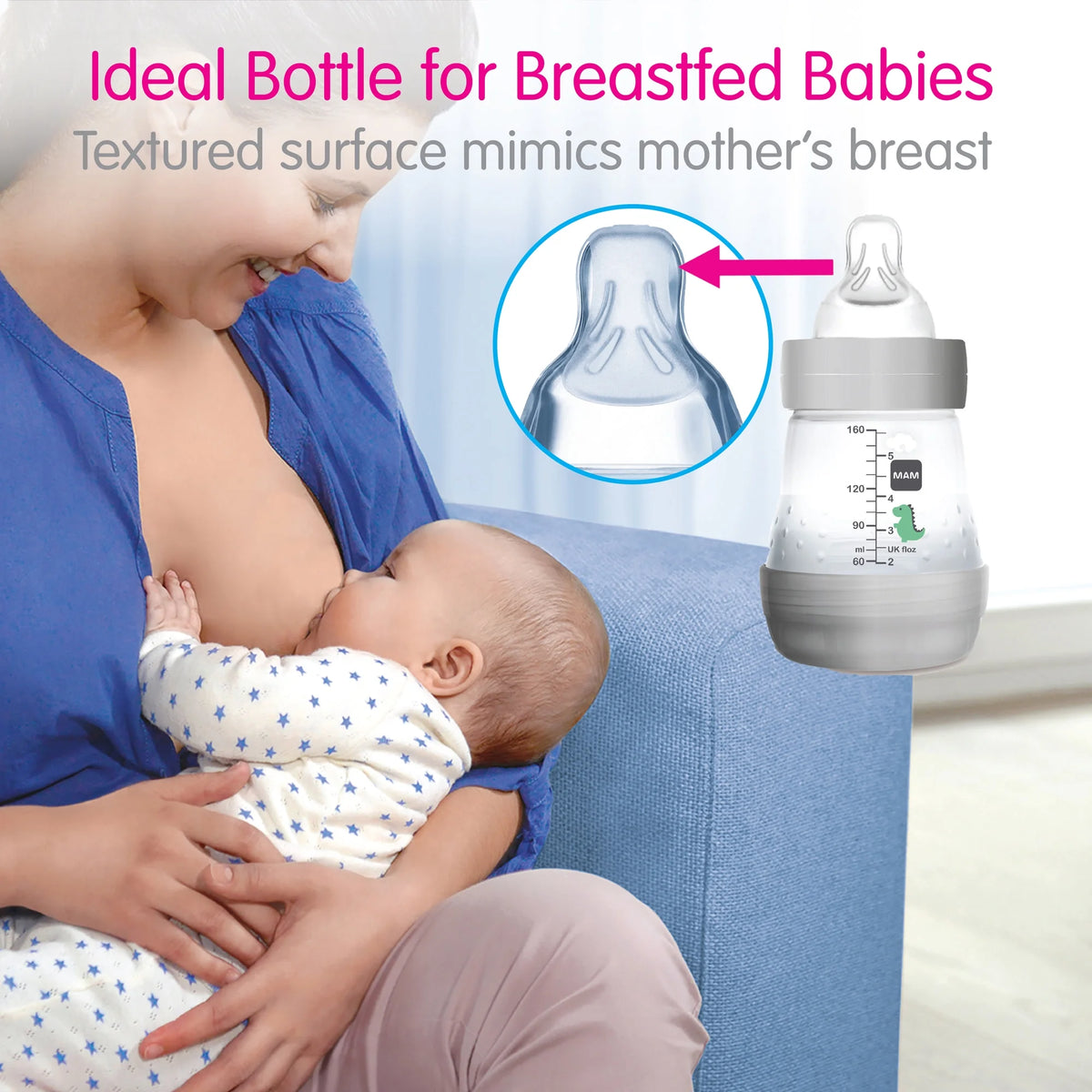Anti-Colic Bottle, 5 oz, 2 pack G454399