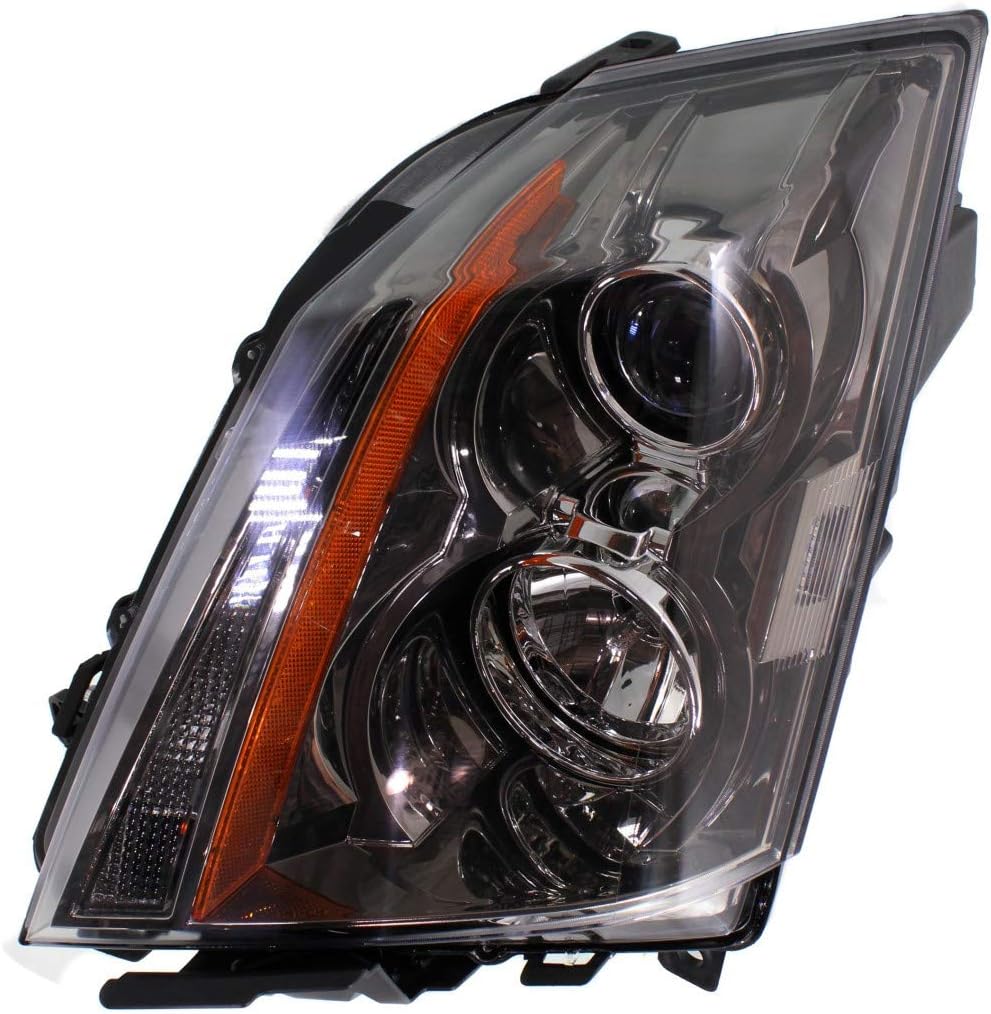Headlight Assembly for Cadillac CTS Sedan 2008-2014 Driver Side Halogen U714