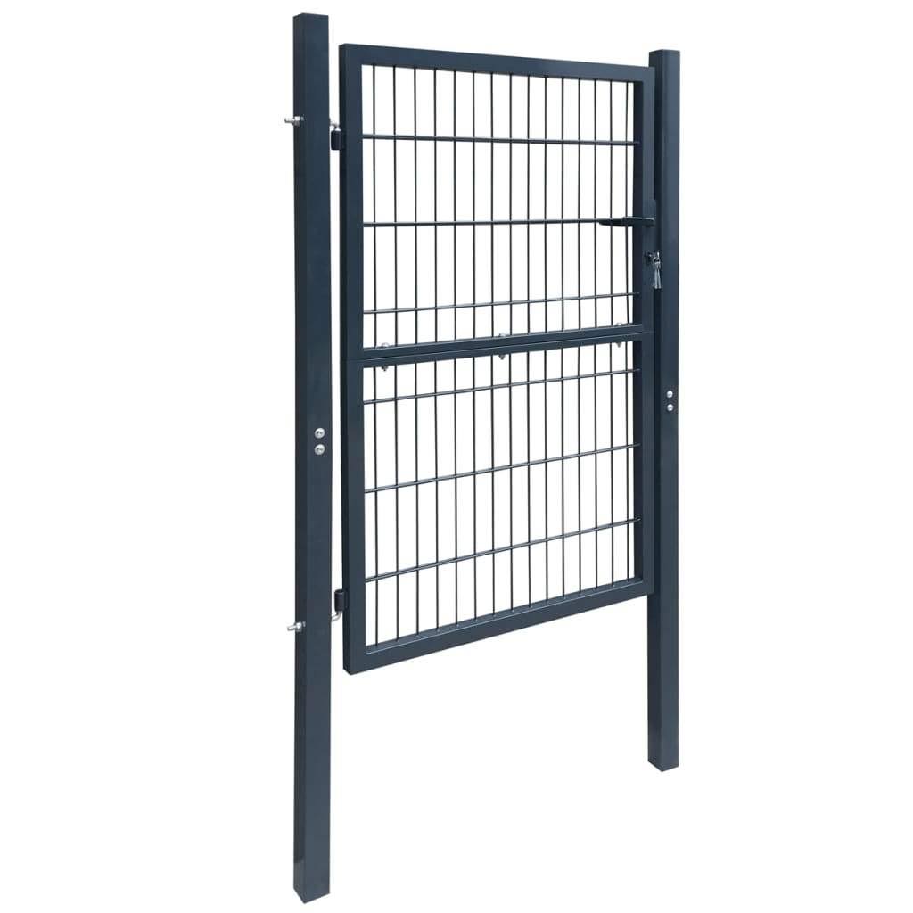 Green 2D Fence Gate Q43222