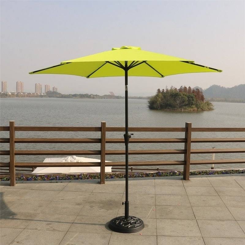 9 Feet Pole Umbrella with Carry Bag and Base W897