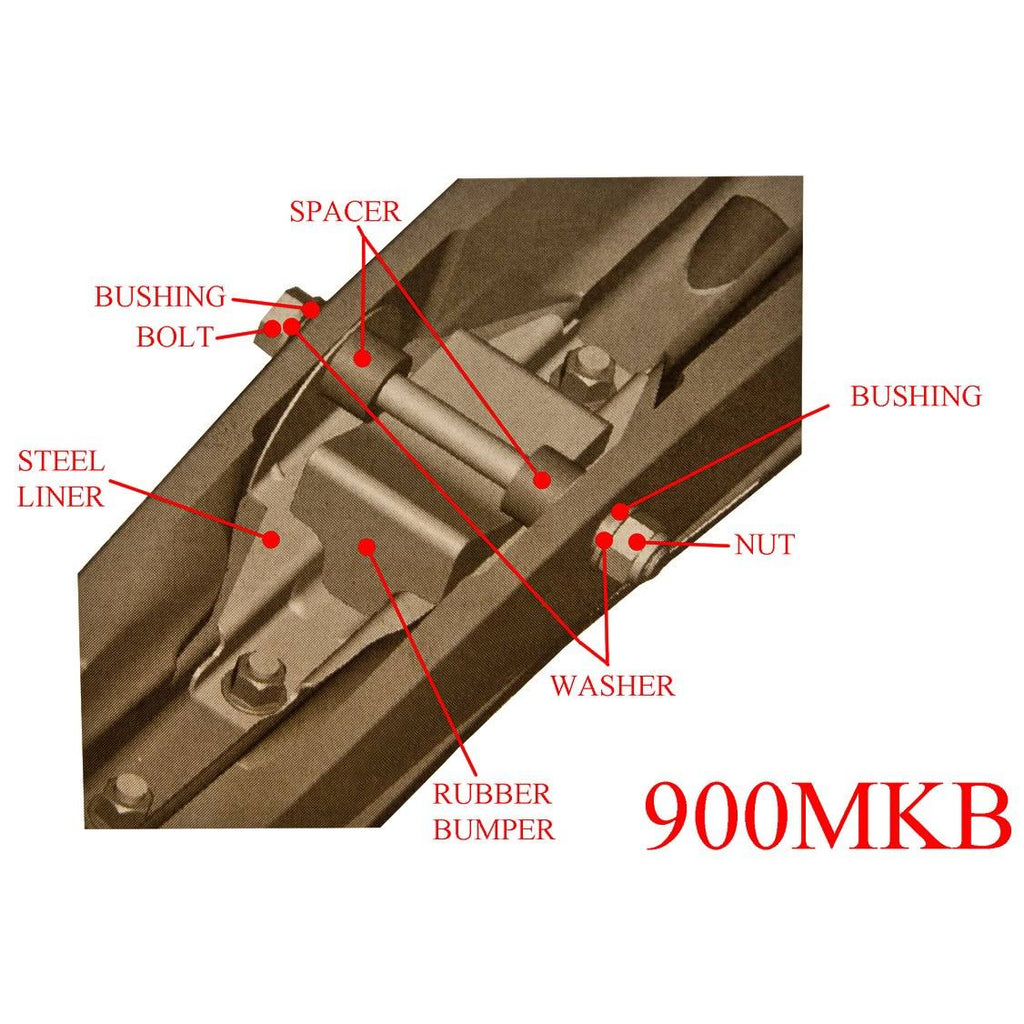 Mounting Kit for Ski-Doo with DSA Suspension R906378